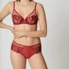 Maison Lejaby Sin Shorty Briefs Red