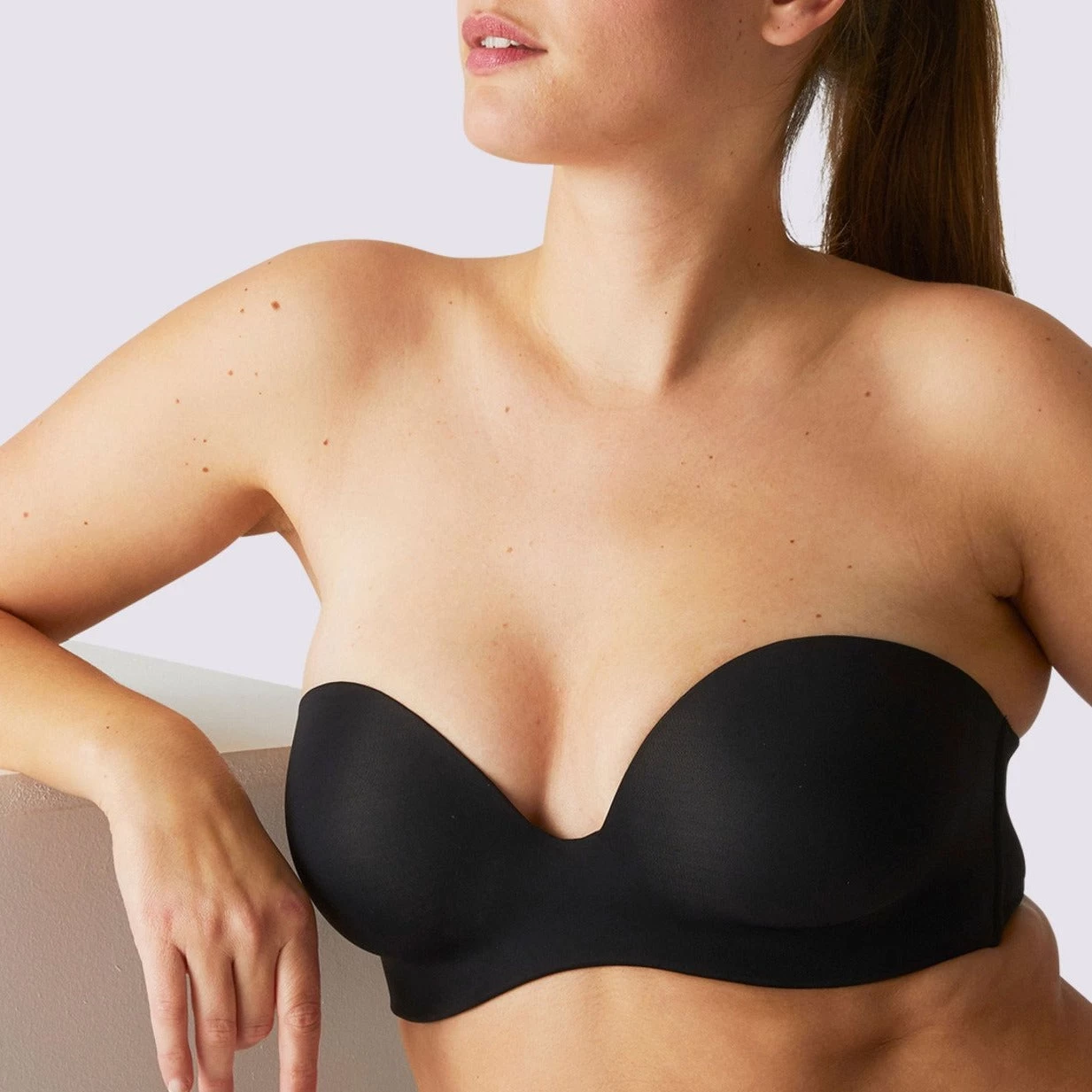 Simone Perele Essentiel Strapless Plunge Bra 13V303 - Image 4