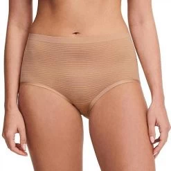 Chantelle Soft Stretch Stripes High-Waist Full Brief C20D70