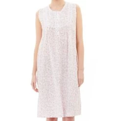Givoni 50% Sale Renee Woven Cotton Sleeveless Nightdress