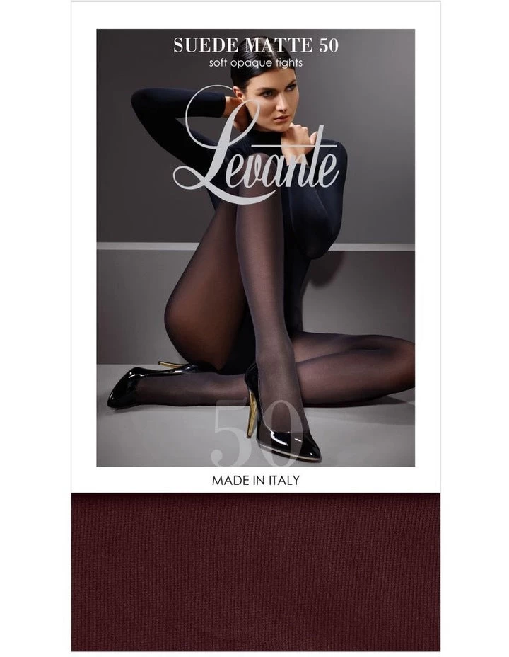 Levante Suede Matte 50 Opaque Tights LESUEM50TI - Image 2