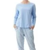 Givoni Jean Long Ski Pyjama Set 9LP27J Blue Floral
