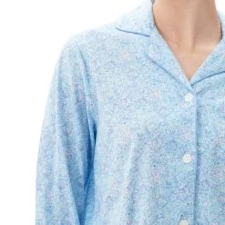 Givoni Jean Long Pyjama Set 9LP30J Blue Floral