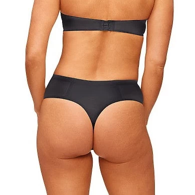 Nancy Ganz Solid & Sheer Thong - Image 3
