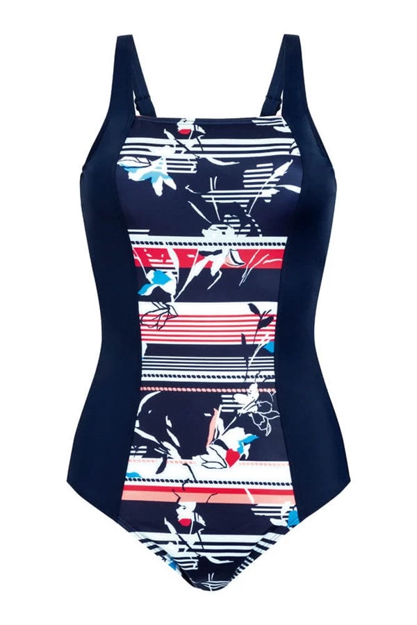 Amoena Capri Pocketed One Piece Swimsuit - Image 2