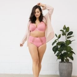 Elomi Matilda Underwired Plunge Bra Rose