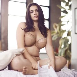 Elomi Matilda Underwired Plunge Bra Nude