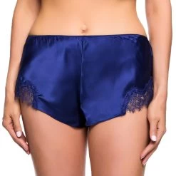 Sainted Sisters Scarlett Silk French Knicker L27002 Midnight