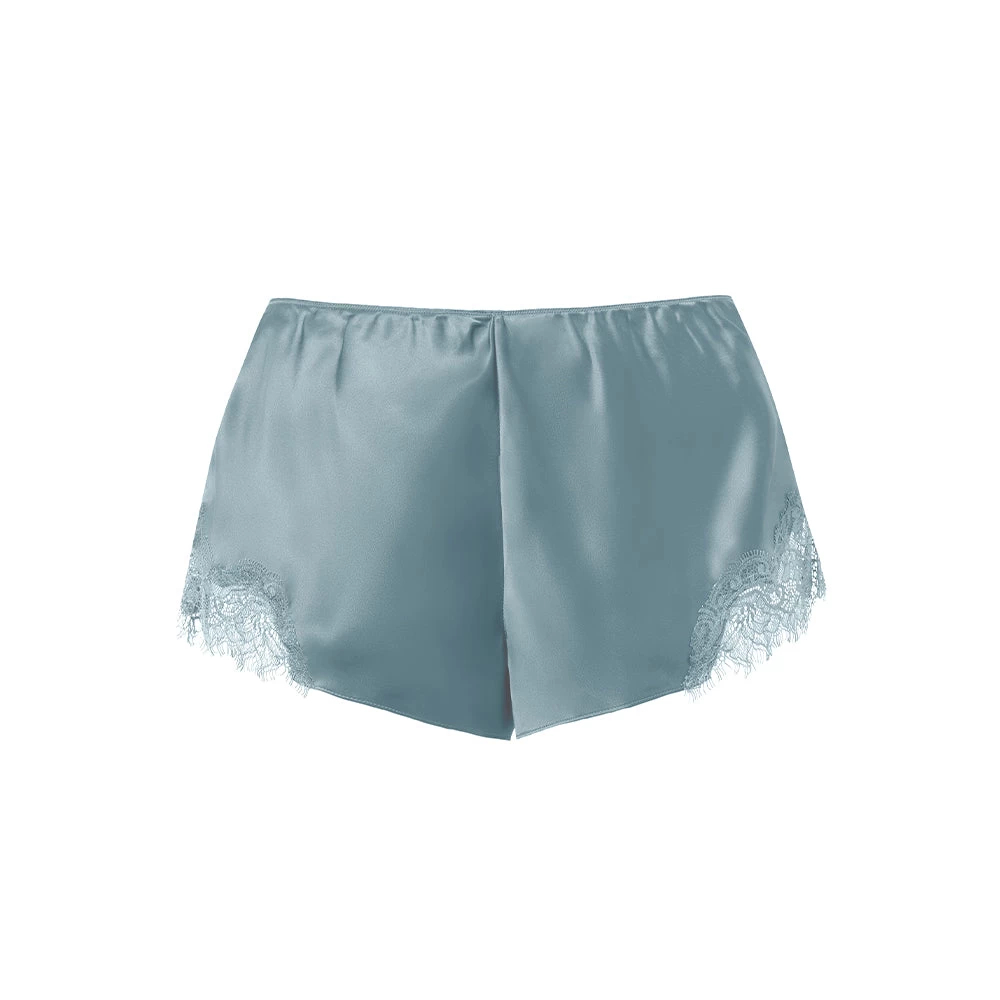 Sainted Sisters Scarlett Silk French Knicker L27002 Duck Egg Blue - Image 3