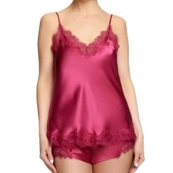 Sainted Sisters Scarlett Silk Camisole L31002 Raspberry