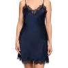 Sainted Sisters Scarlett Silk Chemise L32002 Navy