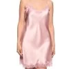 Sainted Sisters Scarlett Silk Chemise L32002 Rose Pink