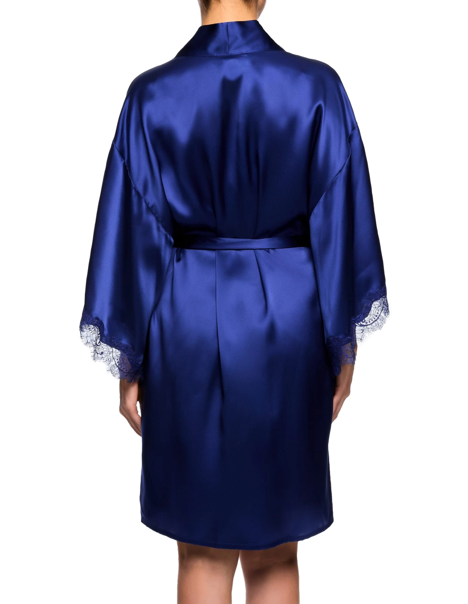 Sainted Sisters Scarlett Silk Kimono L68002P Midnight - Image 3