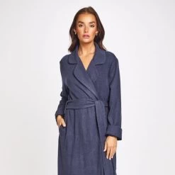 Love & Lustre Microfleece Robe LL750 Nightshade