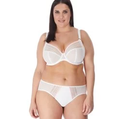 Elomi Matilda Underwired Plunge Bra White