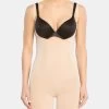 Spanx Open-Bust Mid-Thigh Shapewear Bodysuit