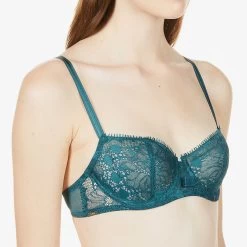 Chantelle Day To Night Half Cup Bra C15F50 Green