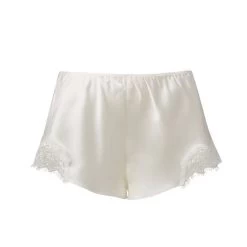 Sainted Sisters Scarlett Silk French Knicker L27002 Ivory