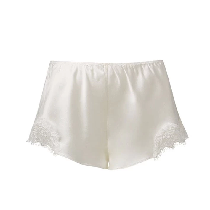 Sainted Sisters Scarlett Silk French Knicker L27002 Ivory