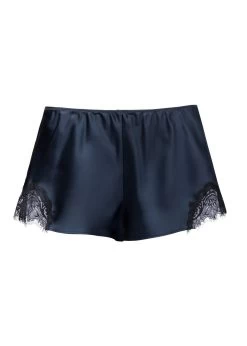 Sainted Sisters Scarlett Silk French Knicker L27002 Navy