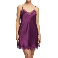 Sainted Sisters Scarlett Silk Chemise L32002 Blackberry