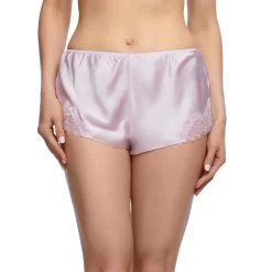 Sainted Sisters Scarlett Silk French Knicker L27002 Lilac