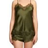 Sainted Sisters Scarlett Silk Camisole L31002 Olive