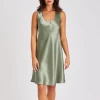Love & Lustre Mono Silk Short Nightdress