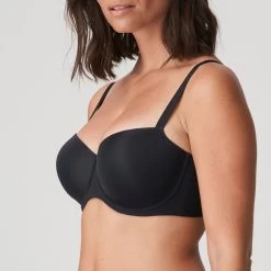 Prima Donna Figuras Padded Balcony Bra 0263252 Charcoal