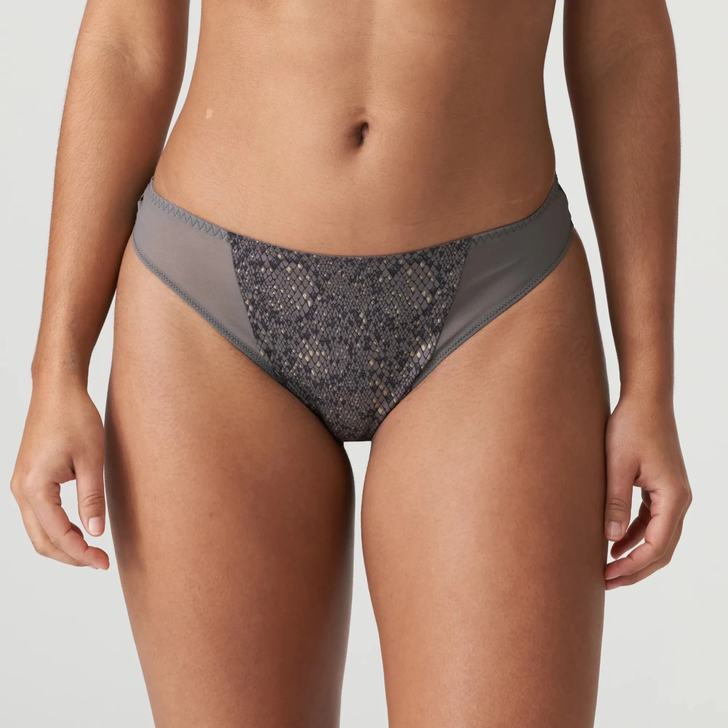Prima Donna Twist Villemin Thong 0642130 Kitten Grey - Image 3