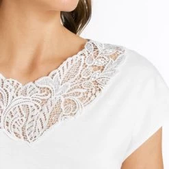 Hanro Madlen Short Sleeve Short Nightdress