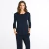 Hanro Natural Comfort 3/4 Crop Pyjama Selected Colours XL