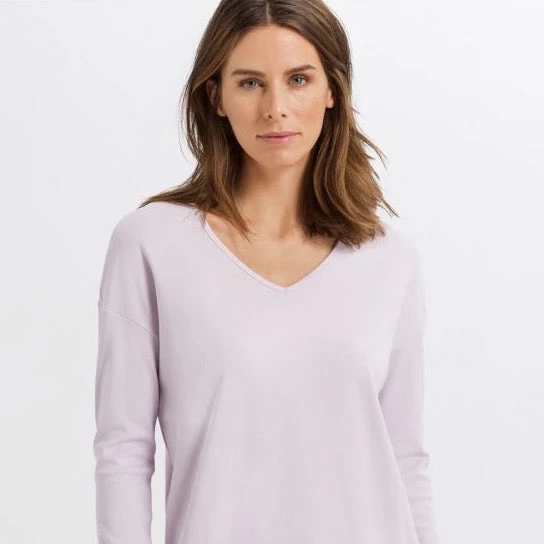 Hanro Ami Long Sleeve Pyjama Shirt - Image 2