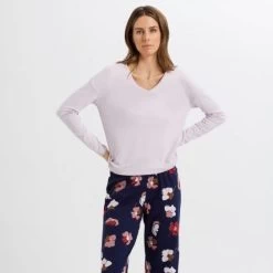 Hanro Ami Long Sleeve Pyjama Shirt