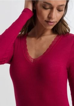 Hanro Woolen Lace Long Sleeve