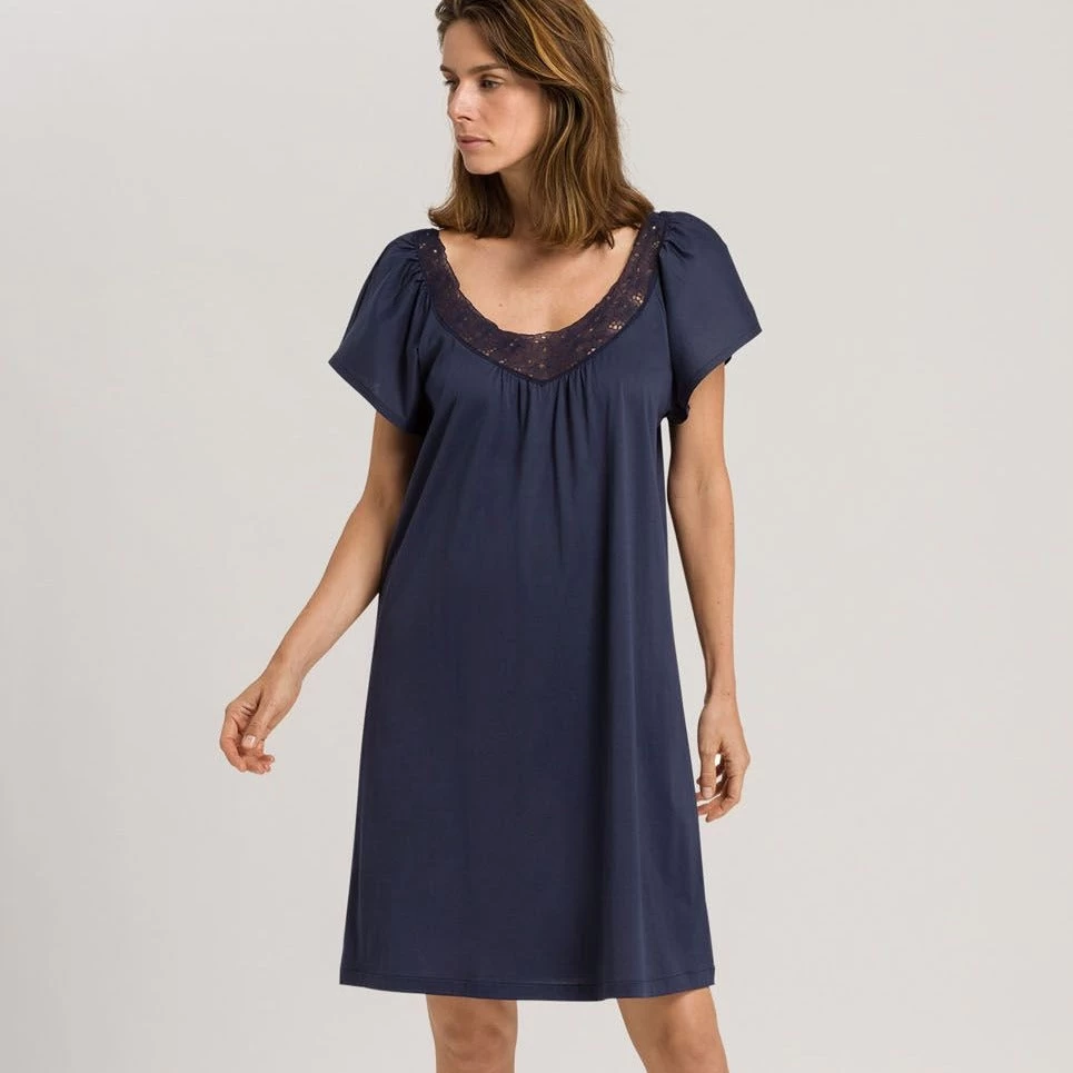 Hanro Maila Short Sleeve Nightdress - Image 4