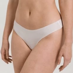 Hanro Invisible Cotton Thong 071225 White