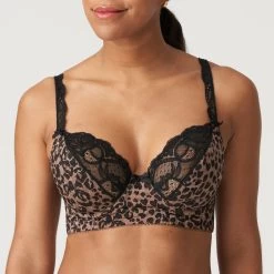 Prima Donna Madison Deep Plunge Longline Bra 0262126 Bronze