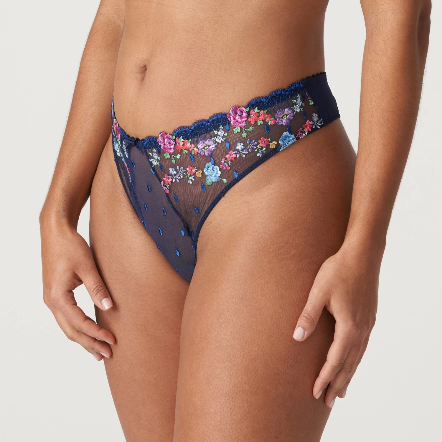 Prima Donna Sedaine Thong Brief 0663350 Water Blue - Image 3